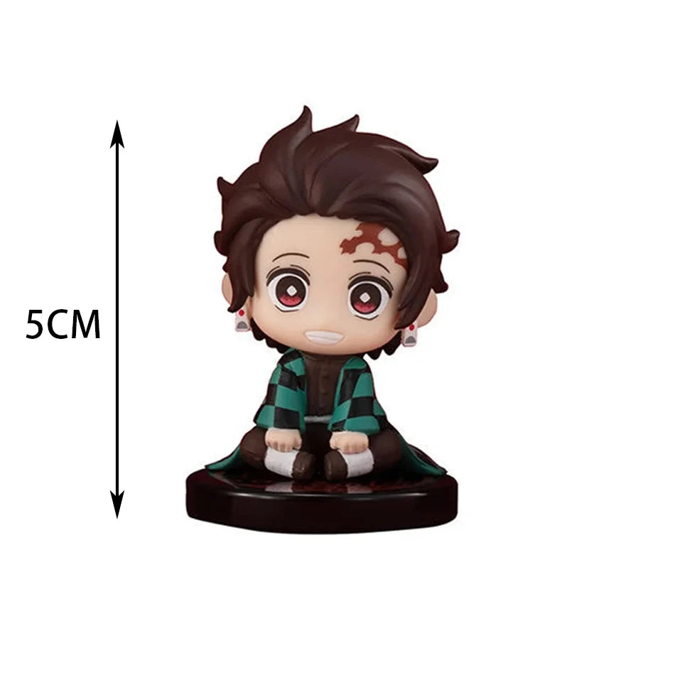 Mini Action Figures Demon Slayer - Kit Exclusivo Colecionável