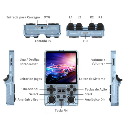 RetroGame® Console Portátil